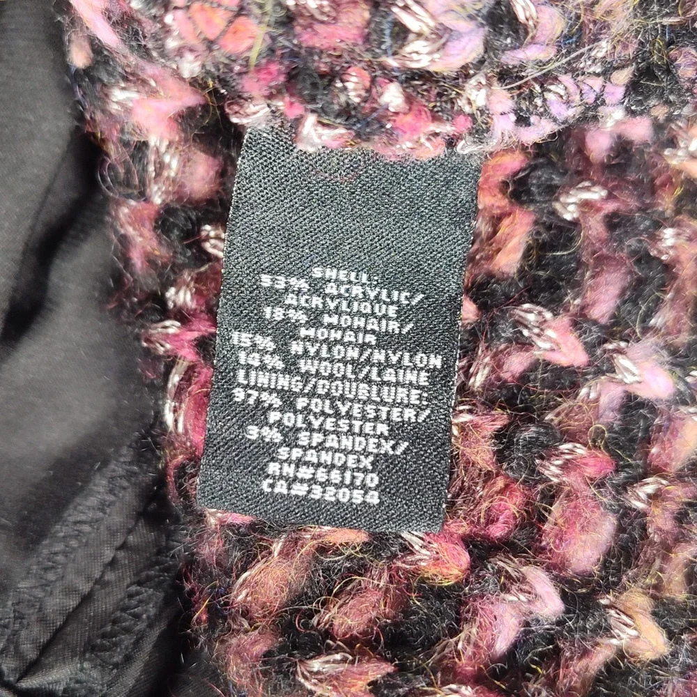 Anthropologie Knitted‎ & Knotted Violet Vibrations sweater skirt 0